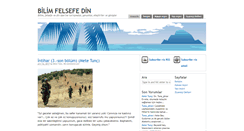 Desktop Screenshot of bilimfelsefedin.org